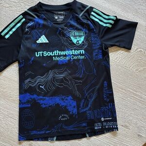 Adidas MLS Youth 11-12Y FC DALLAS TIRO GRAPHIC JERSEY